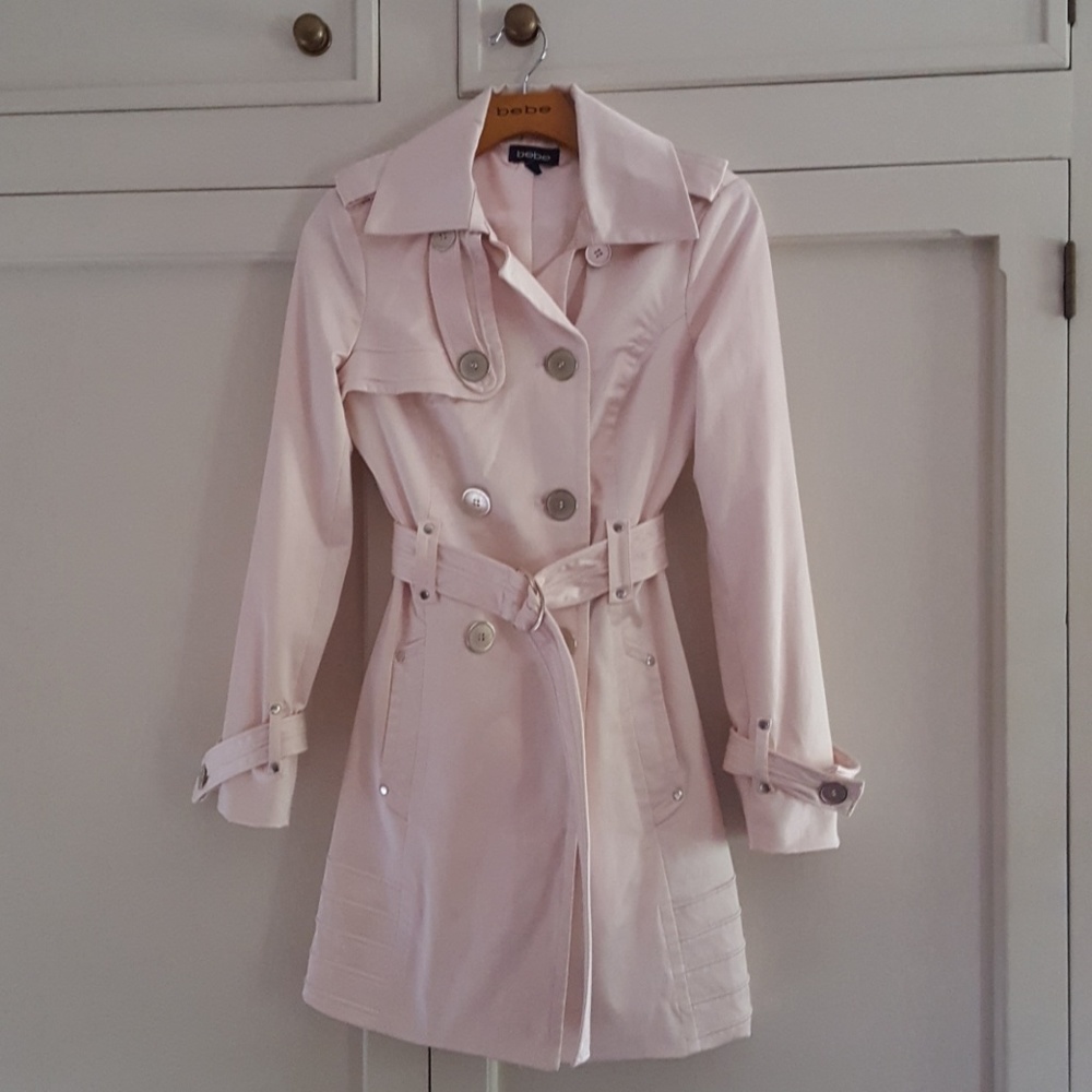 Bebe Trench Coat Size XS
